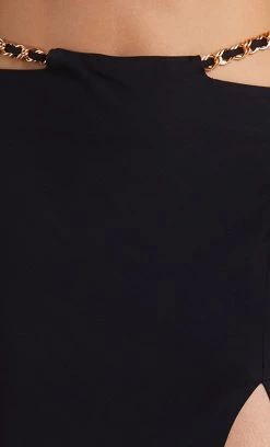 Bec&Bridge MODERN ROMANCE MAXI SKIRT - BLACK Bottoms