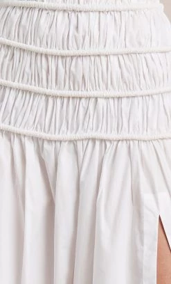 Bec&Bridge ELI MAXI SKIRT - IVORY