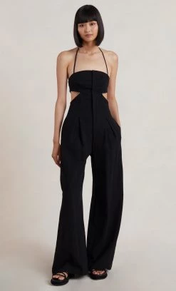 Bec&Bridge Australian Made MONTY JUMPSUIT - BLACK
