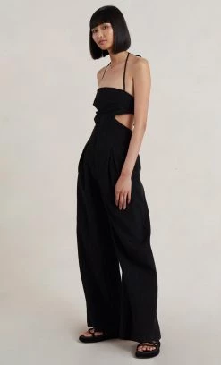 Bec&Bridge Australian Made MONTY JUMPSUIT - BLACK