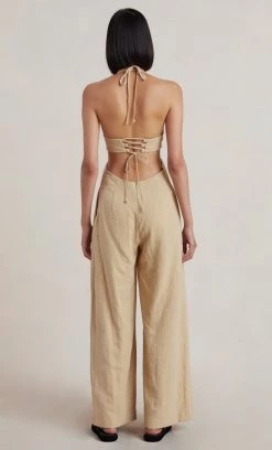 Bec&Bridge Shorts + Pants MONTY JUMPSUIT - PECAN