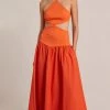 Bec&Bridge Dresses ULA CUT OUT MAXI DRESS - CHILLI