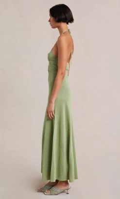 Bec&Bridge INDYA KNIT MAXI DRESS - PISTACHIO