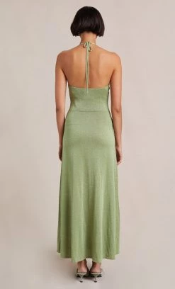 Bec&Bridge INDYA KNIT MAXI DRESS - PISTACHIO