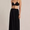 Bec&Bridge SOLEIL MAXI DRESS - BLACK