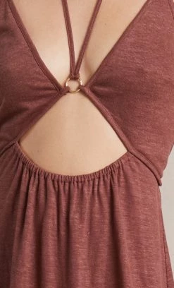 Bec&Bridge SAFI MAXI DRESS - MERLOT 9 Bec&Bridge SAFI MAXI DRESS - MERLOT