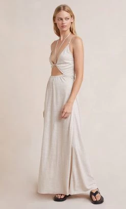 Bec&Bridge SAFI MAXI DRESS - SAND MARLE