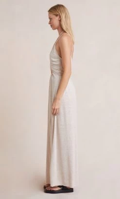 Bec&Bridge SAFI MAXI DRESS - SAND MARLE