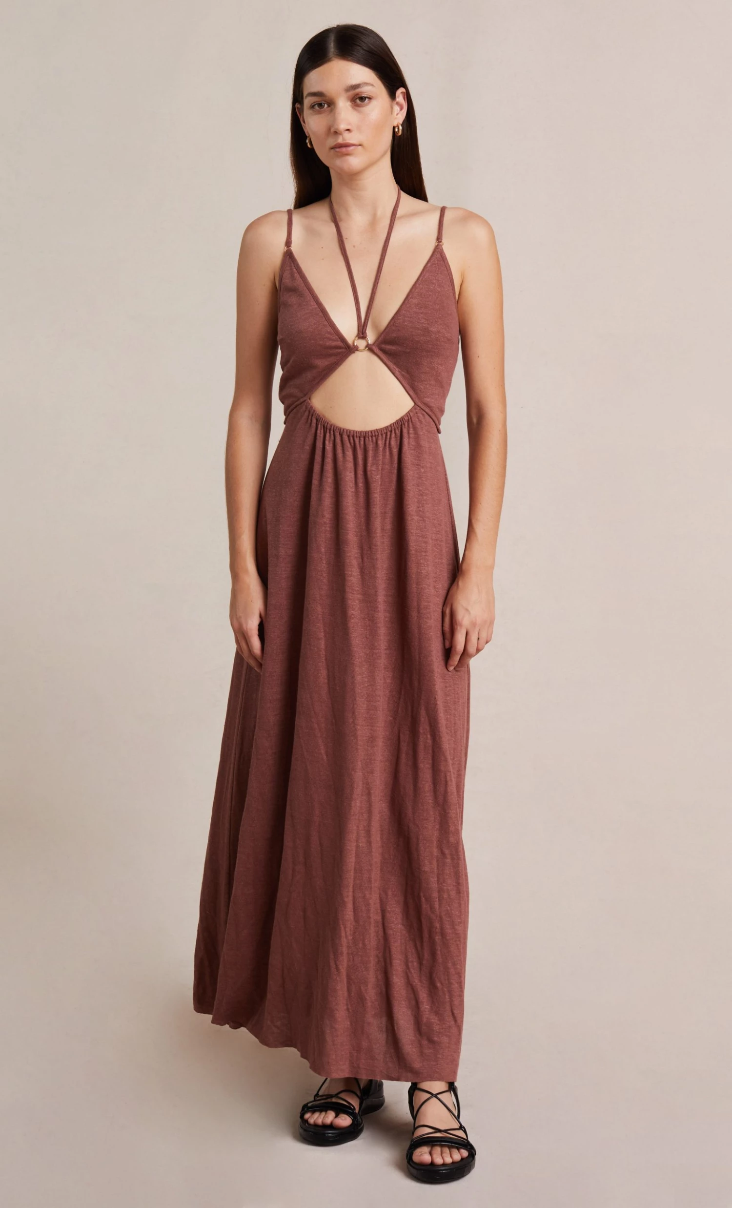 Bec&Bridge SAFI MAXI DRESS - MERLOT 1 Bec&Bridge SAFI MAXI DRESS - MERLOT