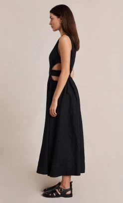 Bec&Bridge Dresses NOELLE V DRESS - BLACK