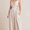 Bec&Bridge NOELLE V DRESS - NATURAL Dresses