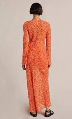 Bec&Bridge Bottoms CHERI MAXI SKIRT - PRINT