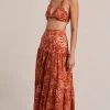 Bec&Bridge AURORA MAXI SKIRT - PRINT Bottoms