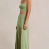 Bec&Bridge INDYA KNIT MAXI SKIRT - PISTACHIO Bottoms