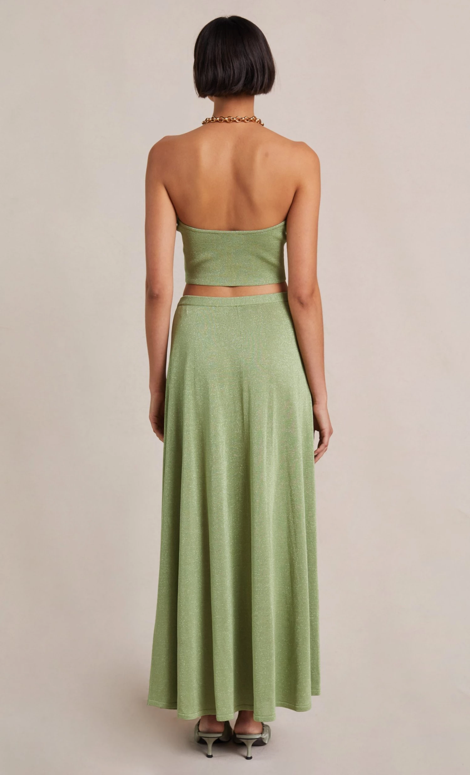 Bec&Bridge INDYA KNIT MAXI SKIRT - PISTACHIO Bottoms 4 Bec&Bridge INDYA KNIT MAXI SKIRT - PISTACHIO Bottoms