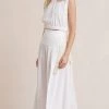 Bec&Bridge ALEAH MAXI SKIRT - IVORY Bottoms