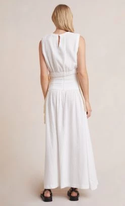 Bec&Bridge ALEAH MAXI SKIRT - IVORY Bottoms