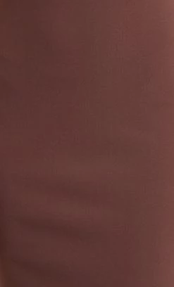 Bec&Bridge Dresses IVY MINI DRESS - DARK CHOCOLATE