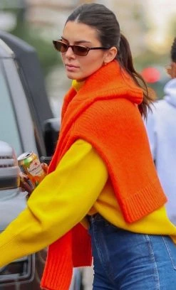 Bec&Bridge ROMANA KNIT JUMPER - FIRE NEW