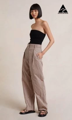 Bec&Bridge LEROY PANT - STRIPE