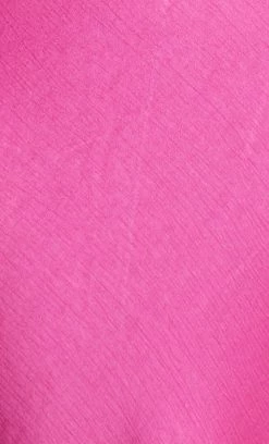 Bec&Bridge NEW MOON DANCE LONG SLEEVE MAXI DRESS - DEEP PINK