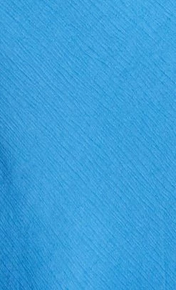 Bec&Bridge NEW MOON DANCE STRAPLESS DRESS - MID BLUE