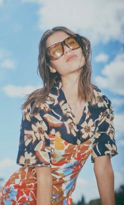 Bec&Bridge MODERN ROMANCE VOILE SHIRT - PRINT Tops