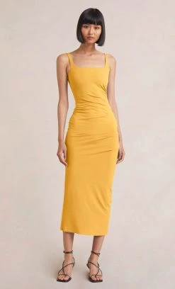 Bec&Bridge YASMIN MIDI DRESS - PAPAYA