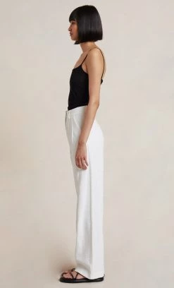 Bec&Bridge KNIT SINGLET - BLACK