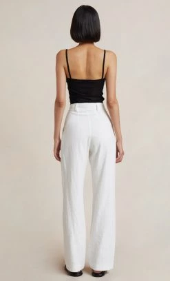 Bec&Bridge KNIT SINGLET - BLACK