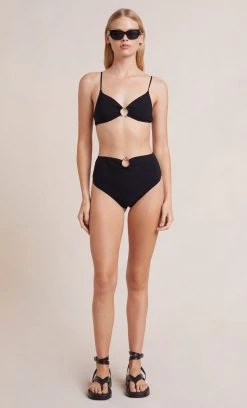 Bec&Bridge ALUNA TOP - BLACK Australian Made