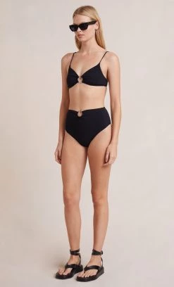 Bec&Bridge ALUNA TOP - BLACK Australian Made