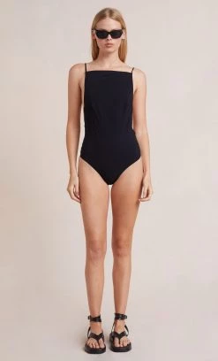 Bec&Bridge ALUNA ONE PIECE - BLACK Australian Made