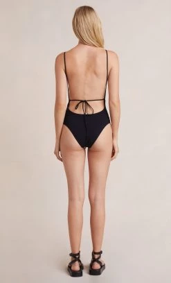 Bec&Bridge ALUNA ONE PIECE - BLACK Australian Made