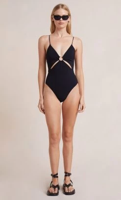 Bec&Bridge Australian Made ALUNA RING ONE PIECE - BLACK