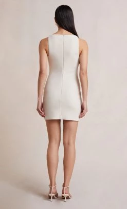 Bec&Bridge NEW CLOVER MINI DRESS - VANILLA BEAN