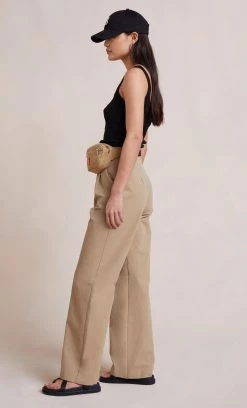 Bec&Bridge TOHONO PANT - DARK BEIGE Bottoms 7 Bec&Bridge TOHONO PANT - DARK BEIGE Bottoms