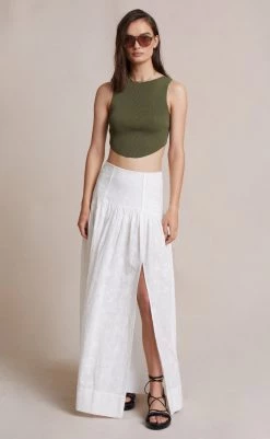 Bec&Bridge Tops MASON KNIT TOP - OLIVE