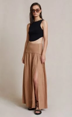 Bec&Bridge MASON KNIT TOP - BLACK Tops