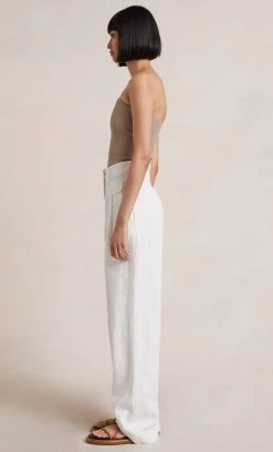 Bec&Bridge MARLEY KNIT TOP - CHAMPAGNE