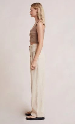 Bec&Bridge Bottoms HARLOW PANT - NATURAL