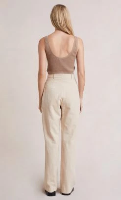 Bec&Bridge Bottoms HARLOW PANT - NATURAL