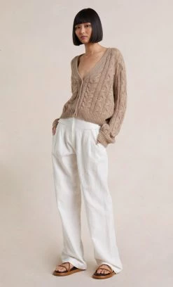 Bec&Bridge IRIS KNIT CARDIGAN - ASH