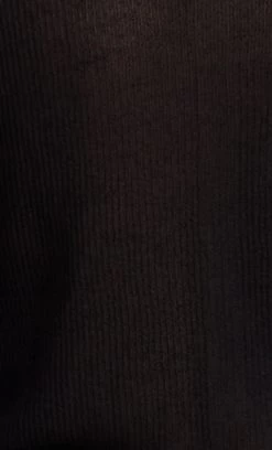 Bec&Bridge SELENA SHEER CARDIGAN - BLACK Tops