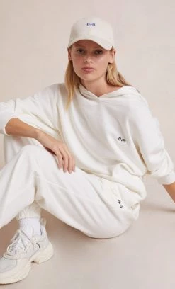 Bec&Bridge SERENA ORGANIC HOODIE - IVORY