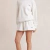 Bec&Bridge SERENA ORGANIC TRACK SHORTS - IVORY