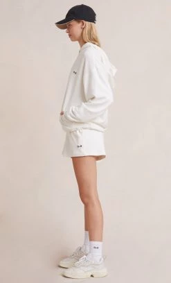 Bec&Bridge SERENA ORGANIC HOODIE - IVORY
