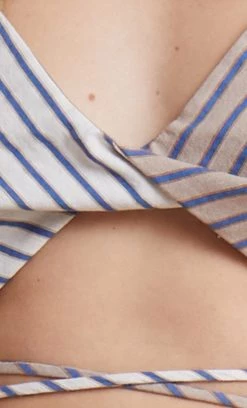 Bec&Bridge TORI TOP - MULTI STRIPE Tops