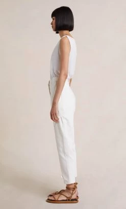 Bec + Bridge SABINE PANT - IVORY Bottoms