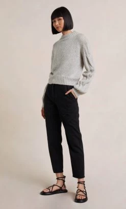 Bec&Bridge CELESTE KNIT JUMPER - GREY MARLE